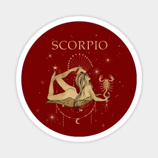 Scorpio zodiac sign Magnet